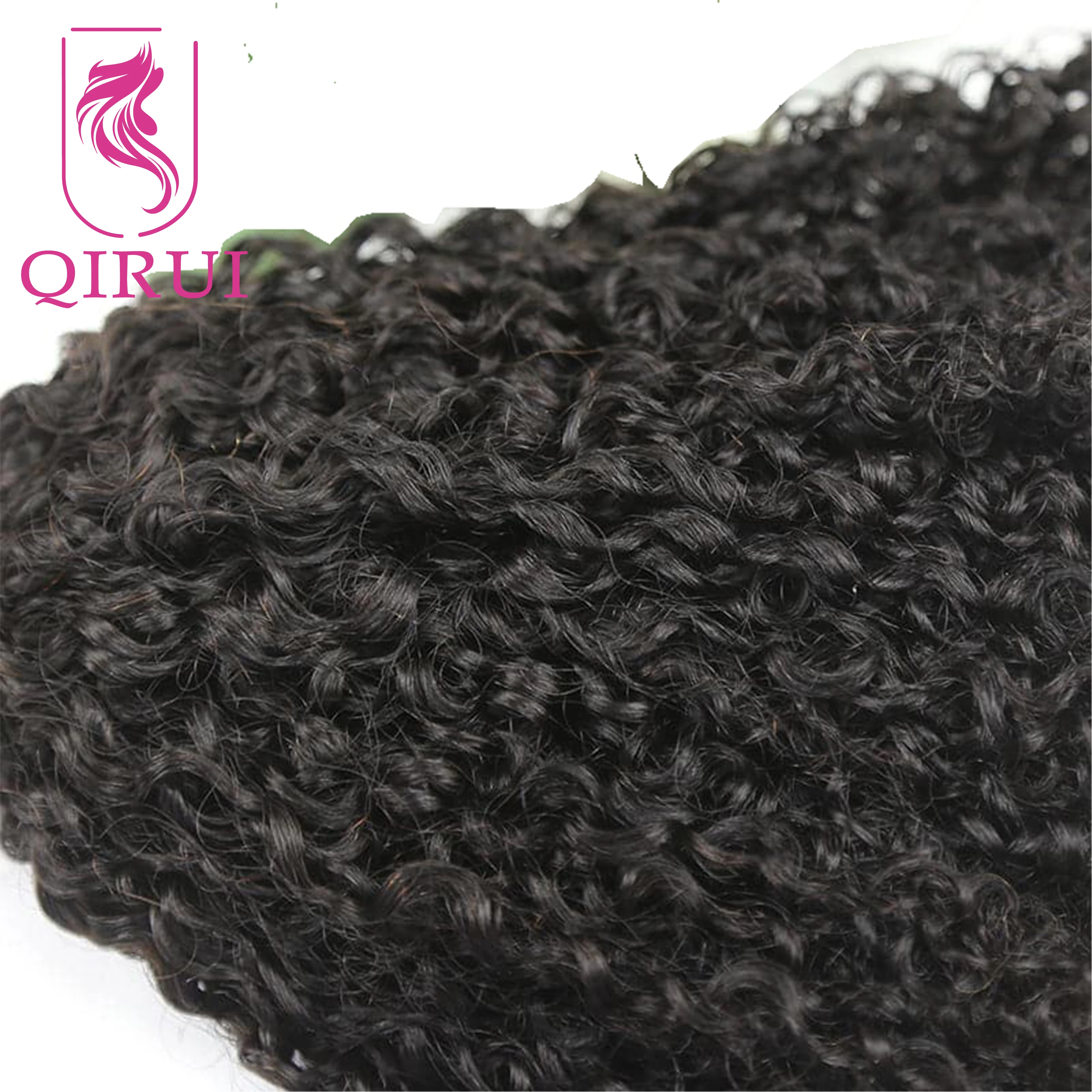 Microlink Curly Human Hair Extensions For Black Women Burmese Micro Loop Ring Human Hair Extensions Kinky Curly