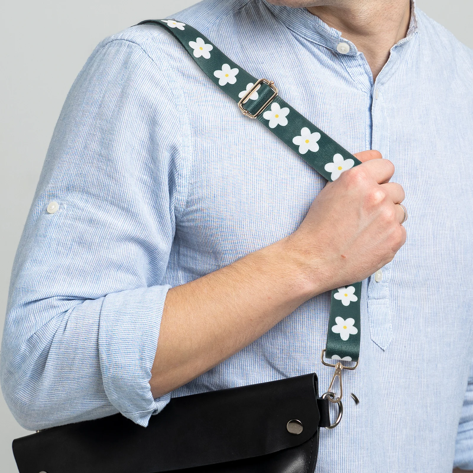 

Durable Crossbody Shoulder Strap Replacement Polyester Zinc Alloy Adjustable Strap for Handbags Purse Bags Straps for Bags