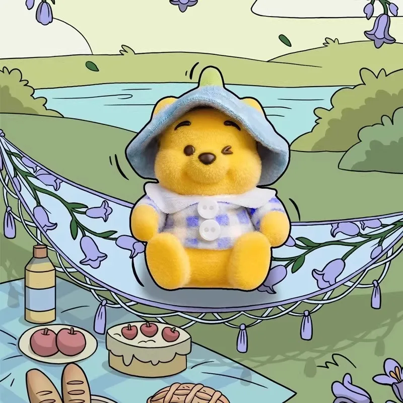 Disney Winnie the Pooh Garden Series กล่องตาบอดอุปกรณ์ต่อพ่วงรูปเครื่องประดับของเล่นของขวัญ