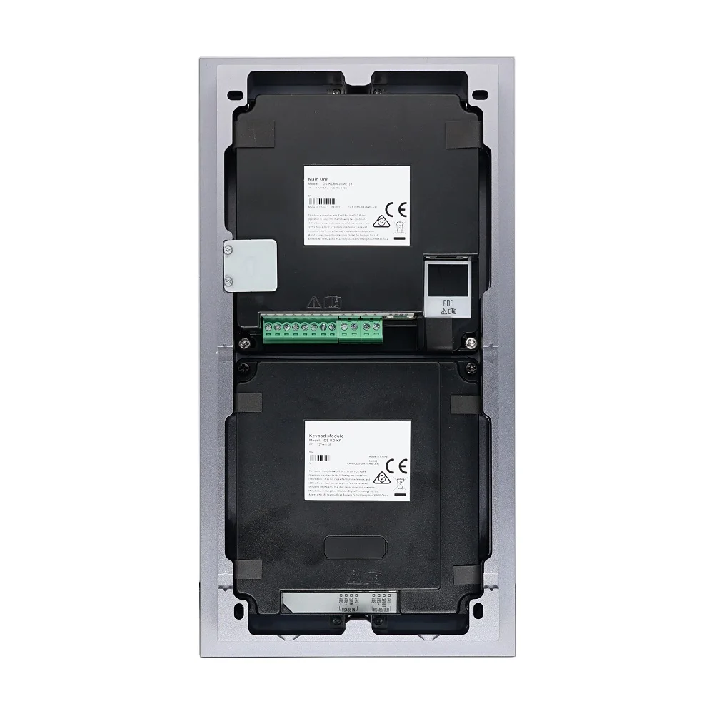 Hik Original IP Video intercom,DS-KD8003-IME1(B),multi-language 802.3af POE Villa IP Module Doorbell,Password keypad code unlock