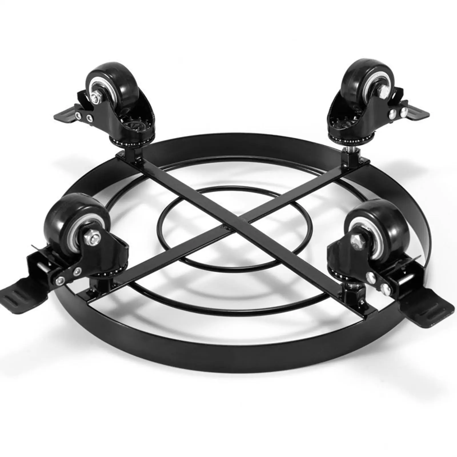 Mobile Flower Pot Stand with Heavy Duty Casters for Garden Trees and Floor Protection