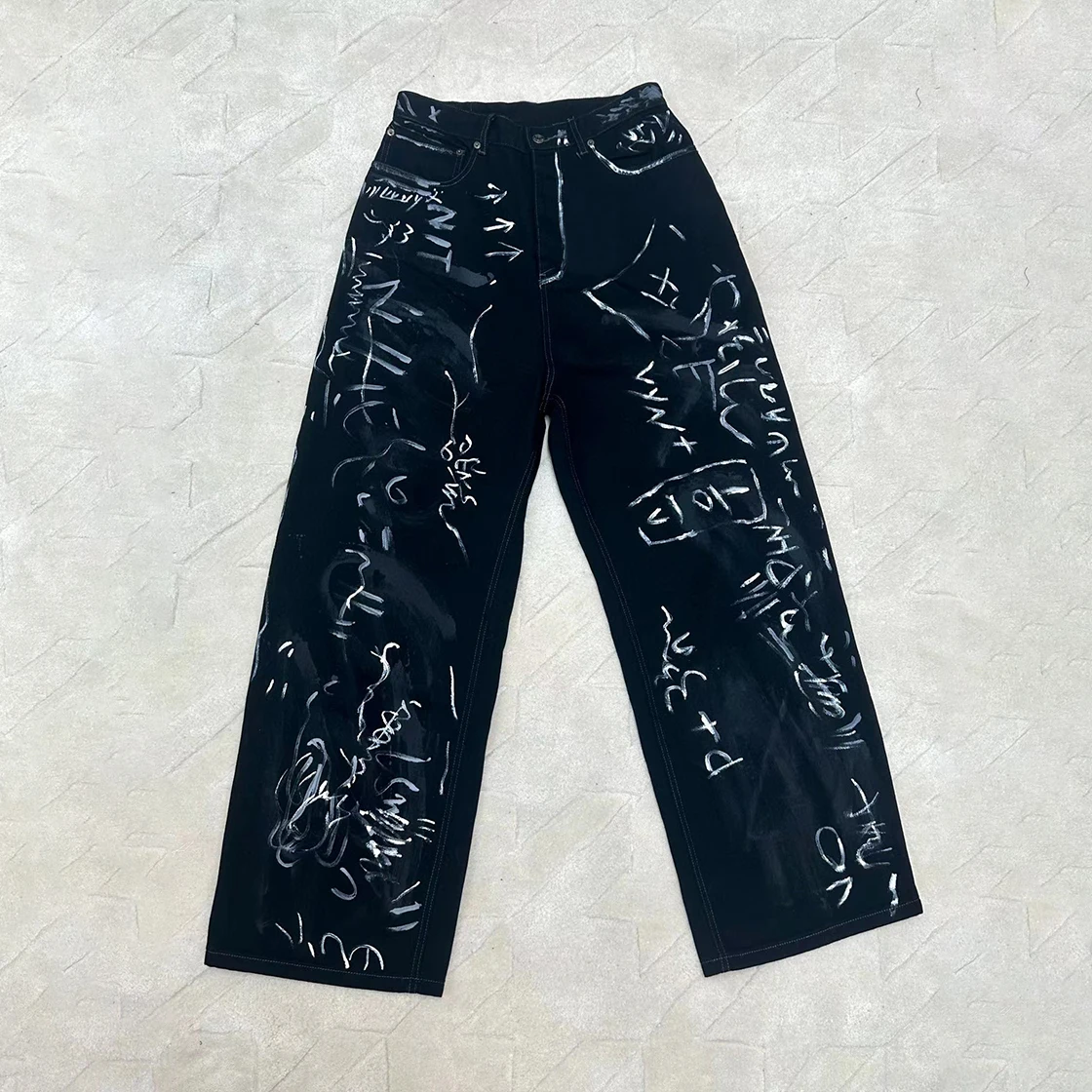 

NIGO Graffiti Black Straight Pants Ngvp #nigo6143