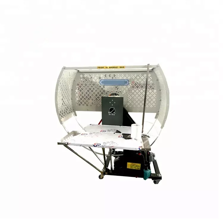Zhenhua semi-automatic PE rope binder quilt binding packaging machine vegetable fish dried meat binding machine