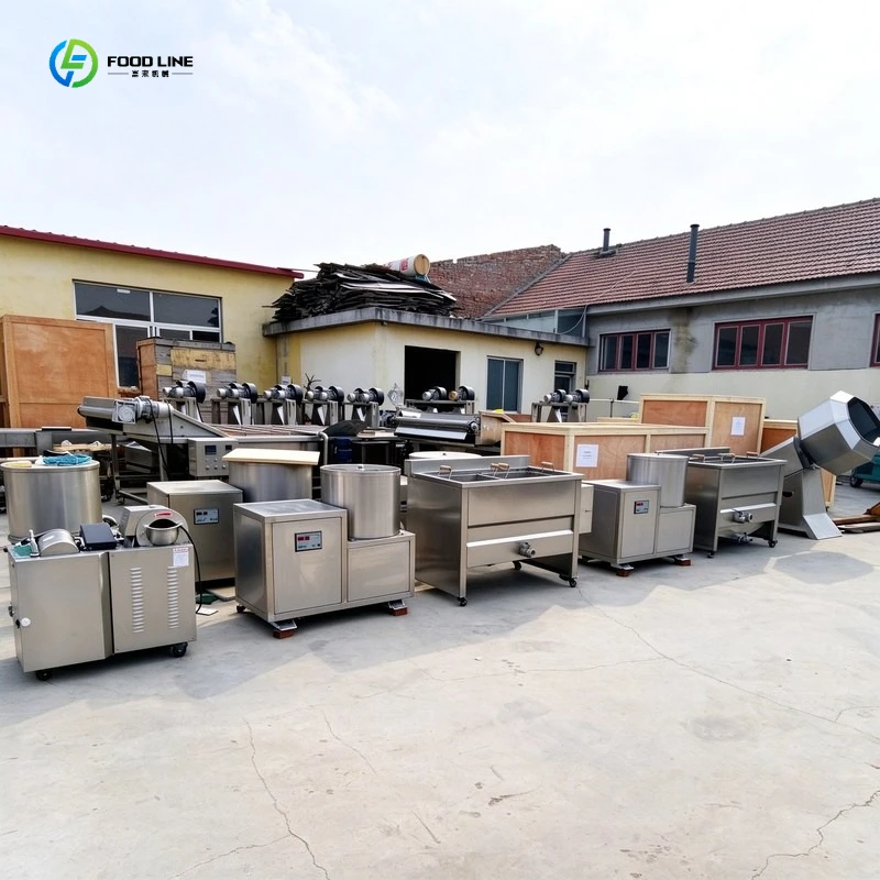Hot Sale Plantain Processing Machines Banana Chips Making Product Line Banana Clicer Frying Machine FL Customized