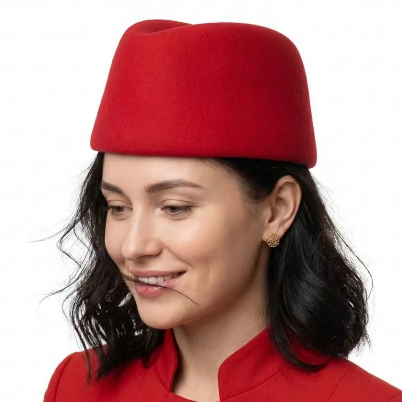 Hat Muslim Women Men Clothing Prayer Cap Islamic Taqiyah Kufi Tax Products Kippa Elliptical Wool Turkish 03702