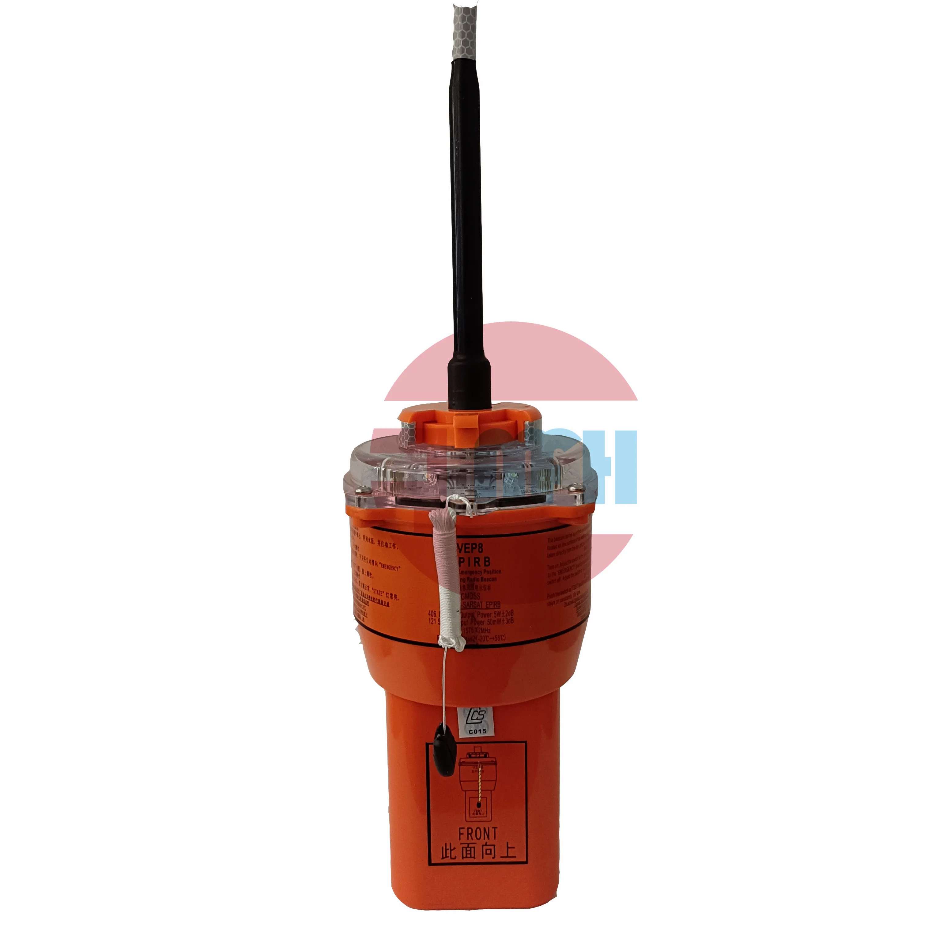 

Marine radio emergency satellite position indicator VEP8 with authorized code transmission report CCS certificate