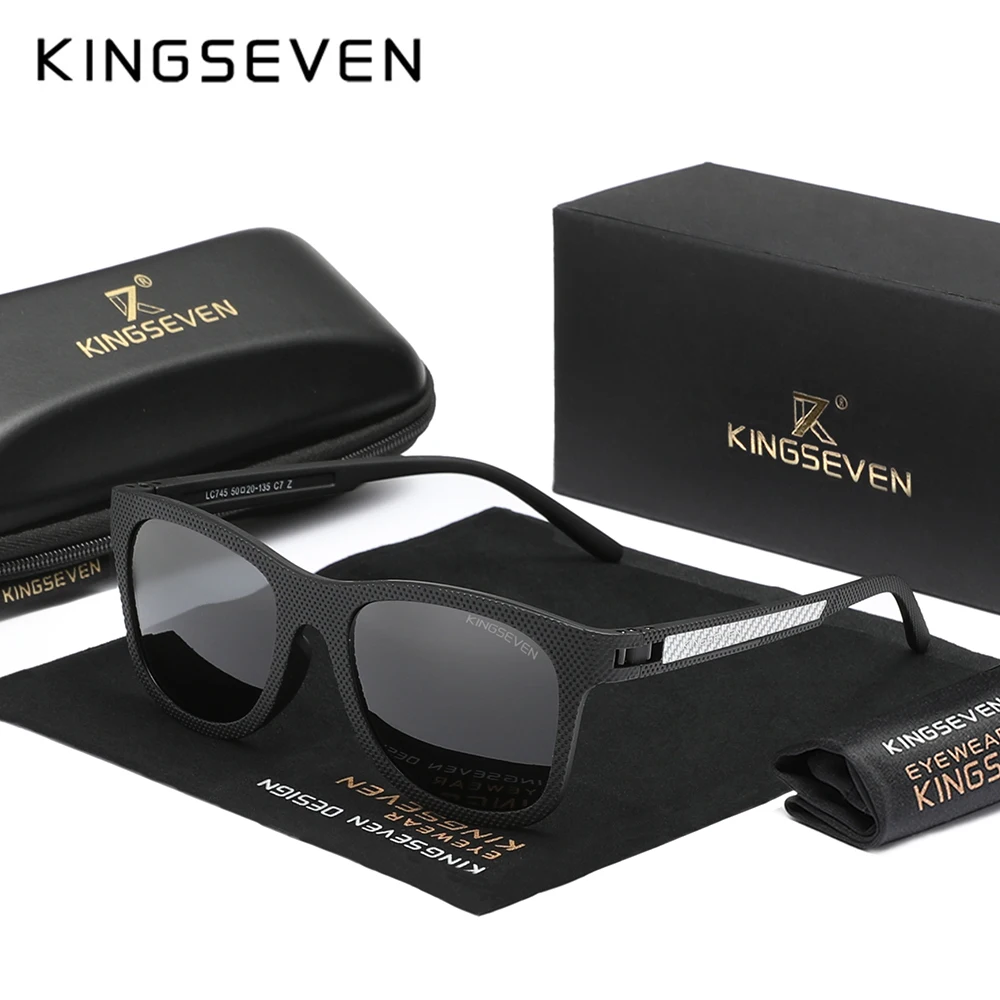 

KINGSEVEN новый дизайн солнцезащитные очки мужские поляризационные легкие спортивные солнцезащитные очки UV400 женские очки Óculos UVAB защитные очки