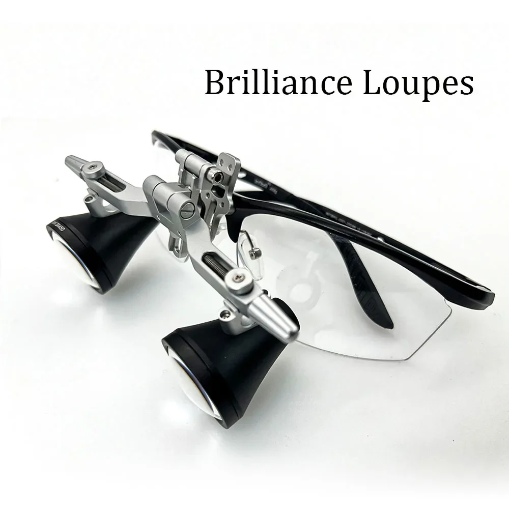 Eighteeth BRILLIANCE ibG3040D S Dental Loupes Head Wearing Glasses Magnifying The Mirror Oral Glass Surgery Hd Led