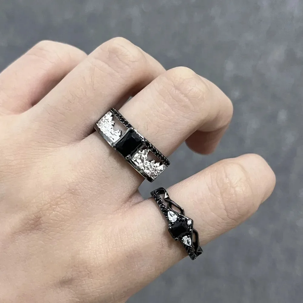 Game Love and deepspace Sylus Cosplay Ring Opening Adjustable Level 100 Couple Rings Jewelry Accessories Prop