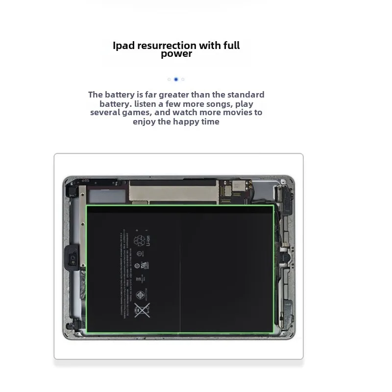 Tablet Parts Battery For iPad 5 6 Air 1 A1474 A1475 A1893 For iPad Air 2 A1566 10.2 Mini 2 3 4 5 Pro 9.7 10.5 11 12.9 Battery