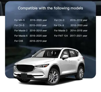 適用於馬自達 2 3 6 CX3 CX5 CX8 CX9 MX5 Demio Miata 的 Type-C 有線無線 CarPlay Android Auto USB 轉接器 TK78669U0C 改裝套件 10 最佳銷售 Mazda MX-5 配件 - №6