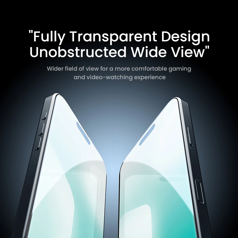 Nillkin لهاتف iPhone 17 Pro Max 17 Air H+ Pro زجاج مقسى مضاد للانعكاس مع صندوق خالي من الغبار واقي شاشة بحافة منحنية ثلاثية الأبعاد