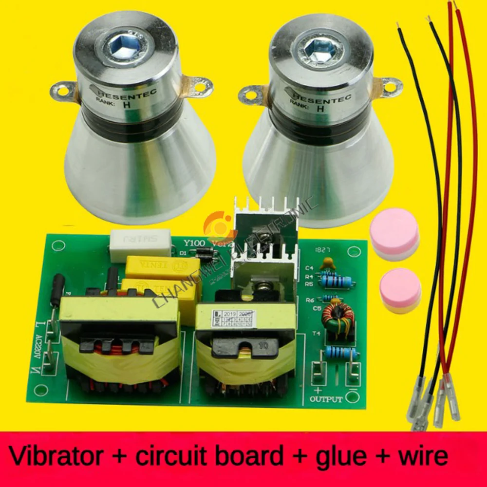 Placa base de circuito de limpiador ultrasónico, soporte de 40KHz, 480W/600W, para lavadora de coches, transductor generador