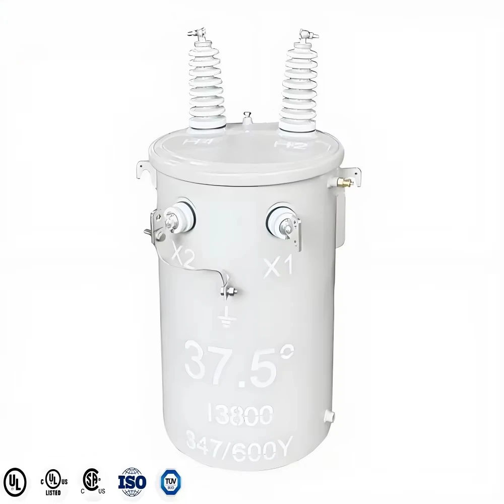 10kva 25kva 37.5kva Single Phase Pole Mounted Distribution Transformer 50kva 250 Kva 100kva 150kva 7.2kV Power Transformer