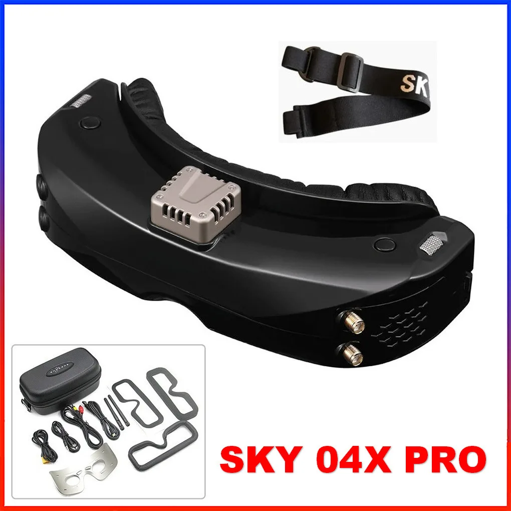 

SKYZONE SKY 04XPRO video glasses, upgraded FPV model aircraft fixed wing receiver
