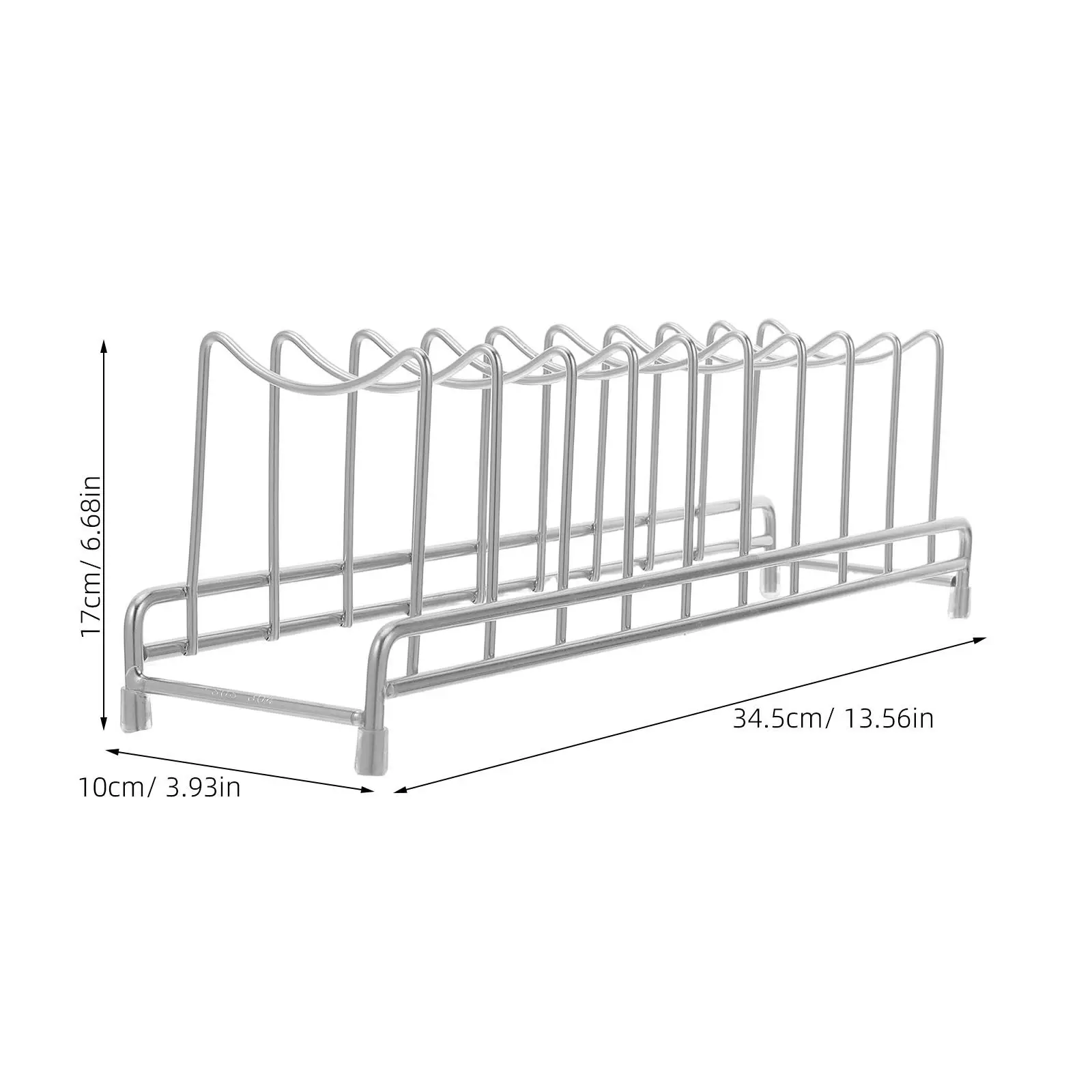 Stainless Steel 9 Section Pot  - Kitchen Cabinet Baking Sheet Organizer ulasan dan harga