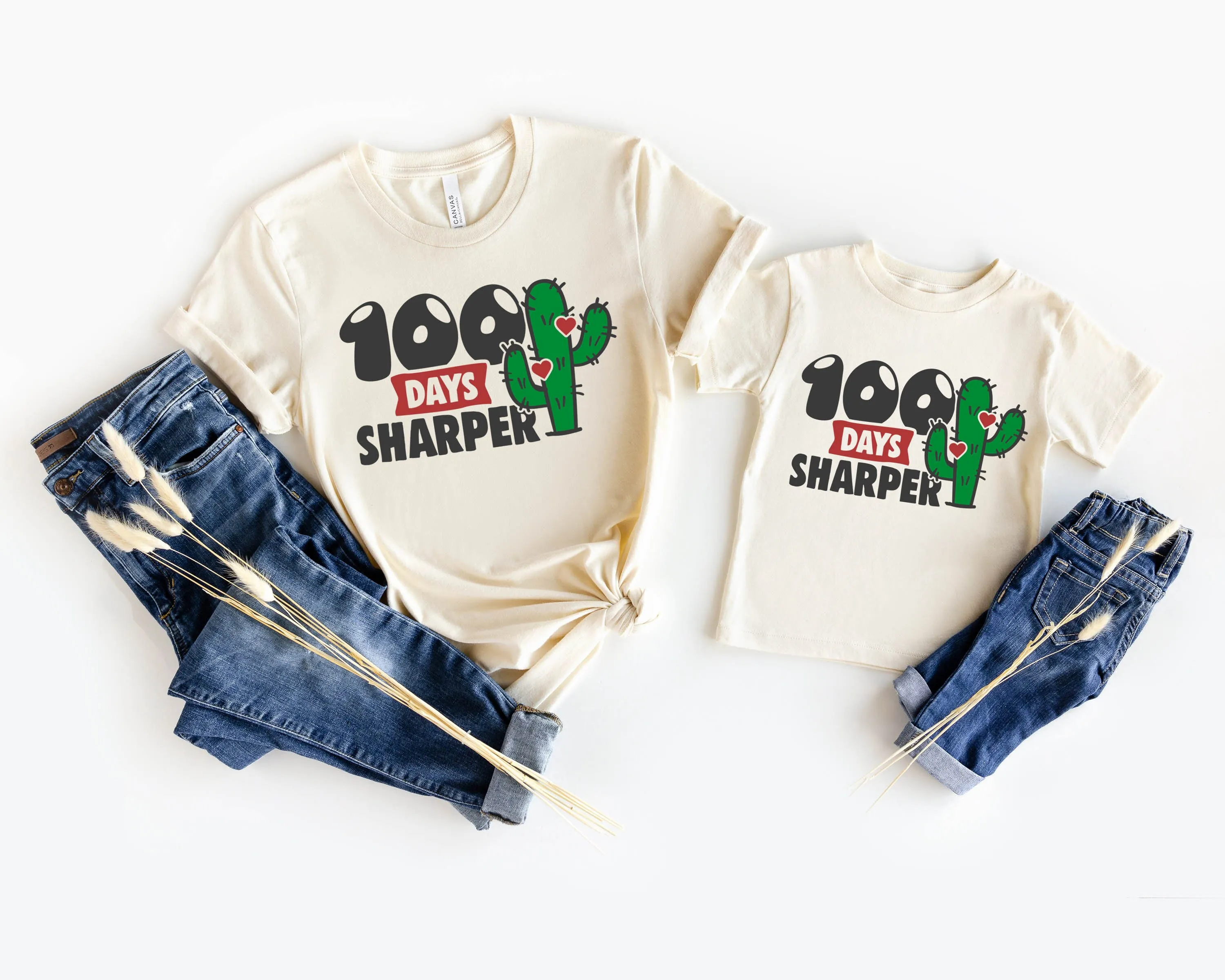 Cactus Shirt Sharper T-Shirt 100 Days Teacher Appreciation