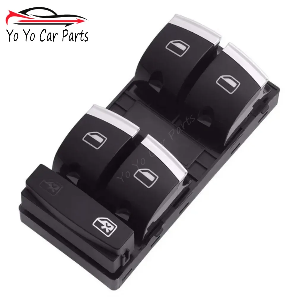 4F0959851H 10 Pins For Audi A3 8P Electric Power Master Window Switch Button for Audi A4 S4 RS4 B6 B7 A6 S6 RS6 C6 Q7 2004-2011