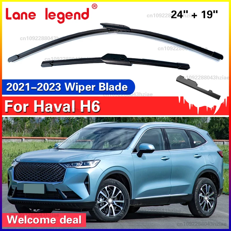 Für HAVAL H6 2021 2022 2023 Wischer Klingen Windschutzscheibe Windschutz 24 "19" Auto Auto Zubehör Pinsel Cutter fenster