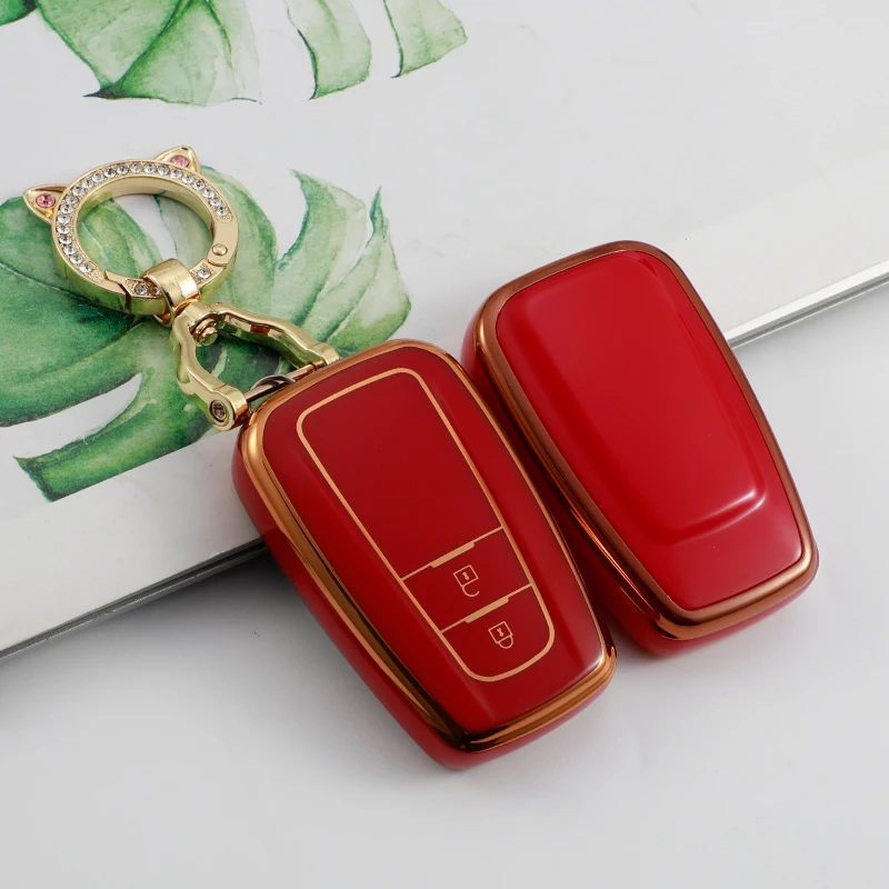 New TPU Car Remote Key Case Cover Shell for Toyota Corolla Prius Camry CHR C-HR RAV4 Altis Land Cruiser Prado Protector Keyless