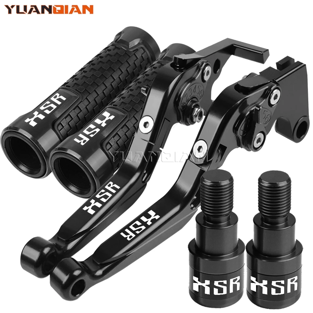 

For Yamaha XSR700 XSR900 ABS 2016 2017 2018 2019 2020 Motorcycle Accessories Brake Clutch Levers Handle Handlebar Grips Ends Cap