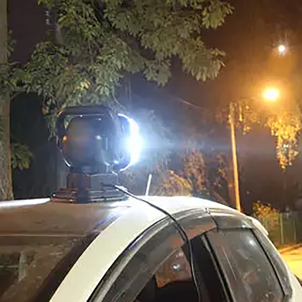 Lantsun LED523  LED Search Light with Remote and Magnetic Base 50W for Cars Universal