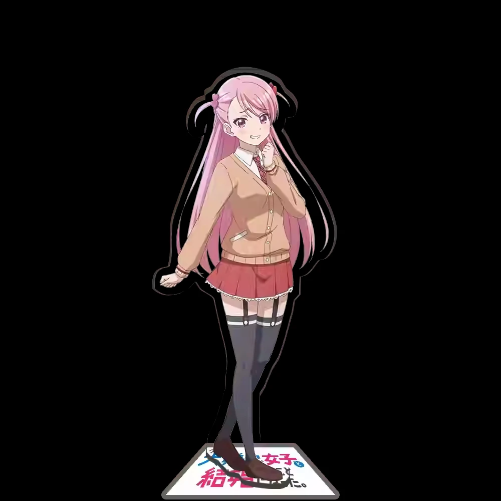 アニメ私はクラスで最も嫌いな女の子と結婚しましたアクリルスタンドディスプレイフィギュア北条斉藤コスプレ漫画デスクトップモデルプレート