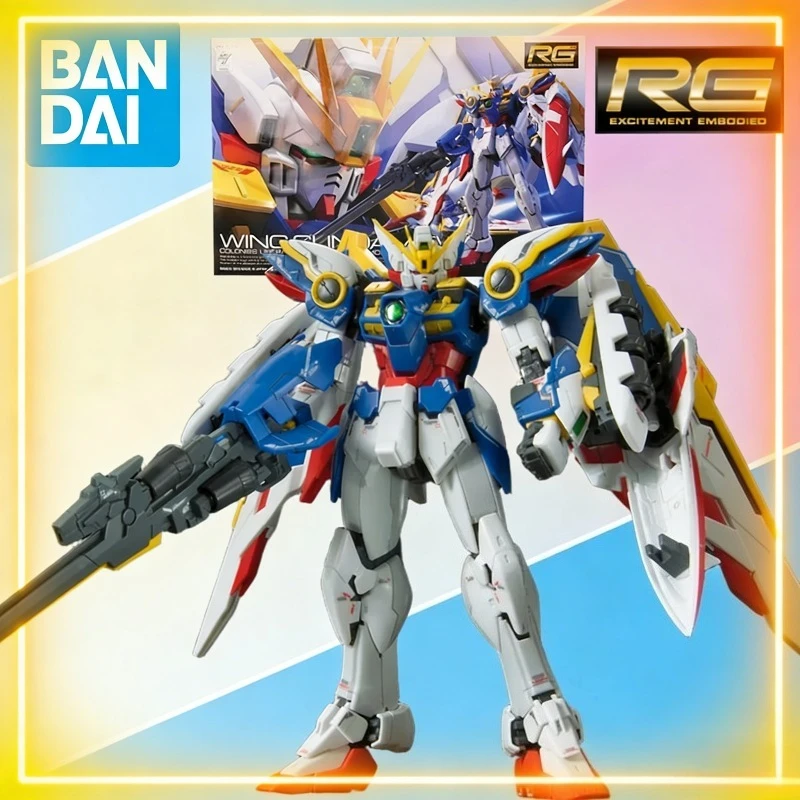 

В наличии: Оригинальный сборный набор BANDAI RG 1/144 Scale Wing Gundam Zero EW – коллекционная модель, игрушка, подарок для мальчиков и коллекционеров