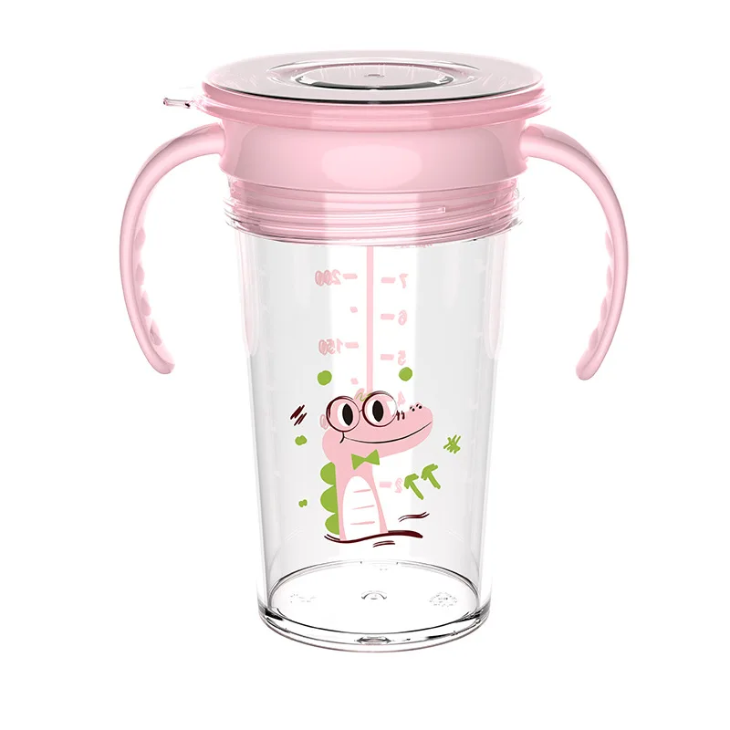 

Baby Bottle 300ML Baby Feeding Cup With Straw Children Learn Feeding Drinking Bottle Kids Training Cups BPA Free