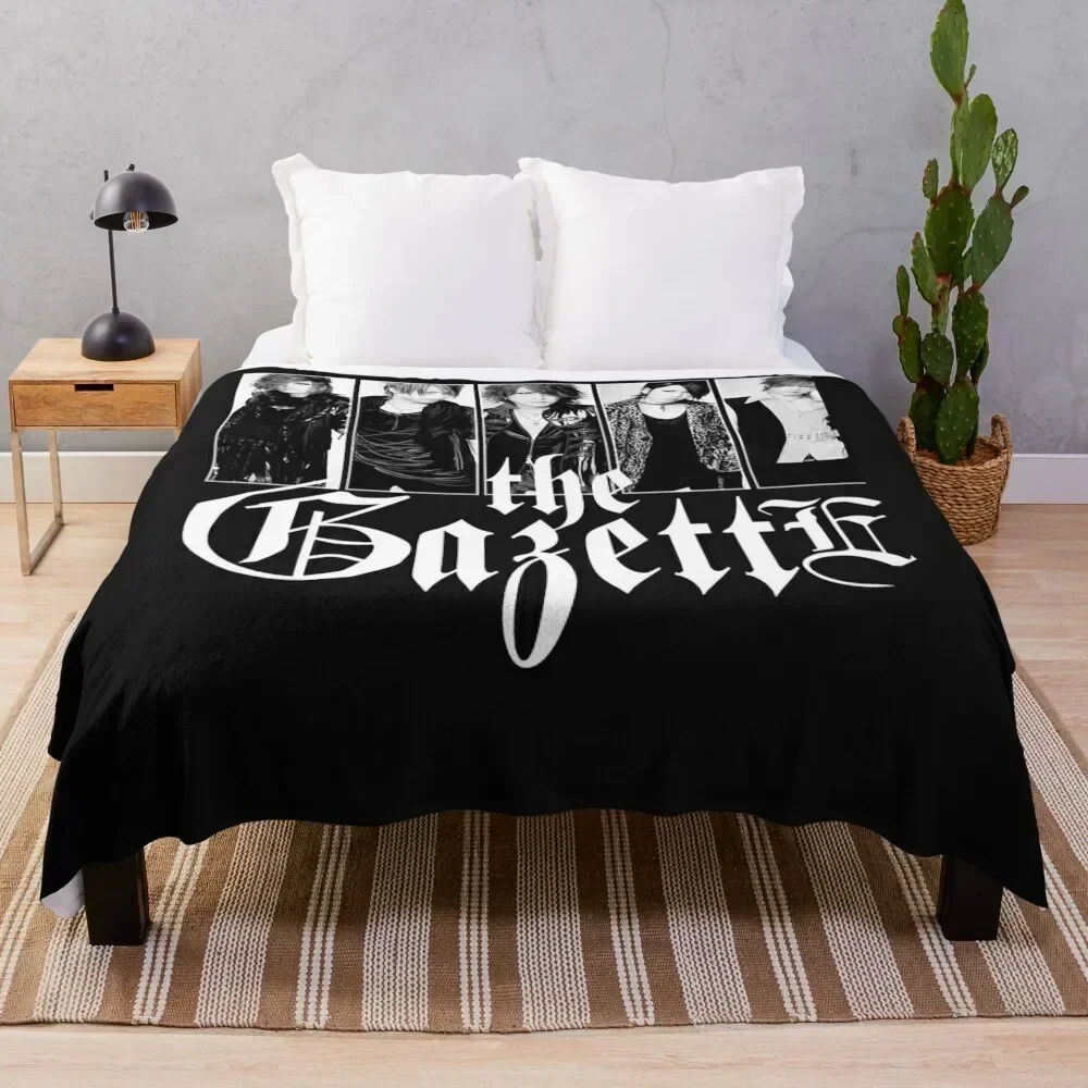

The Gazette Japan Rock Band T-shirt classique Throw Blanket Multi Use Warm Blanket for Living Room Bedroom