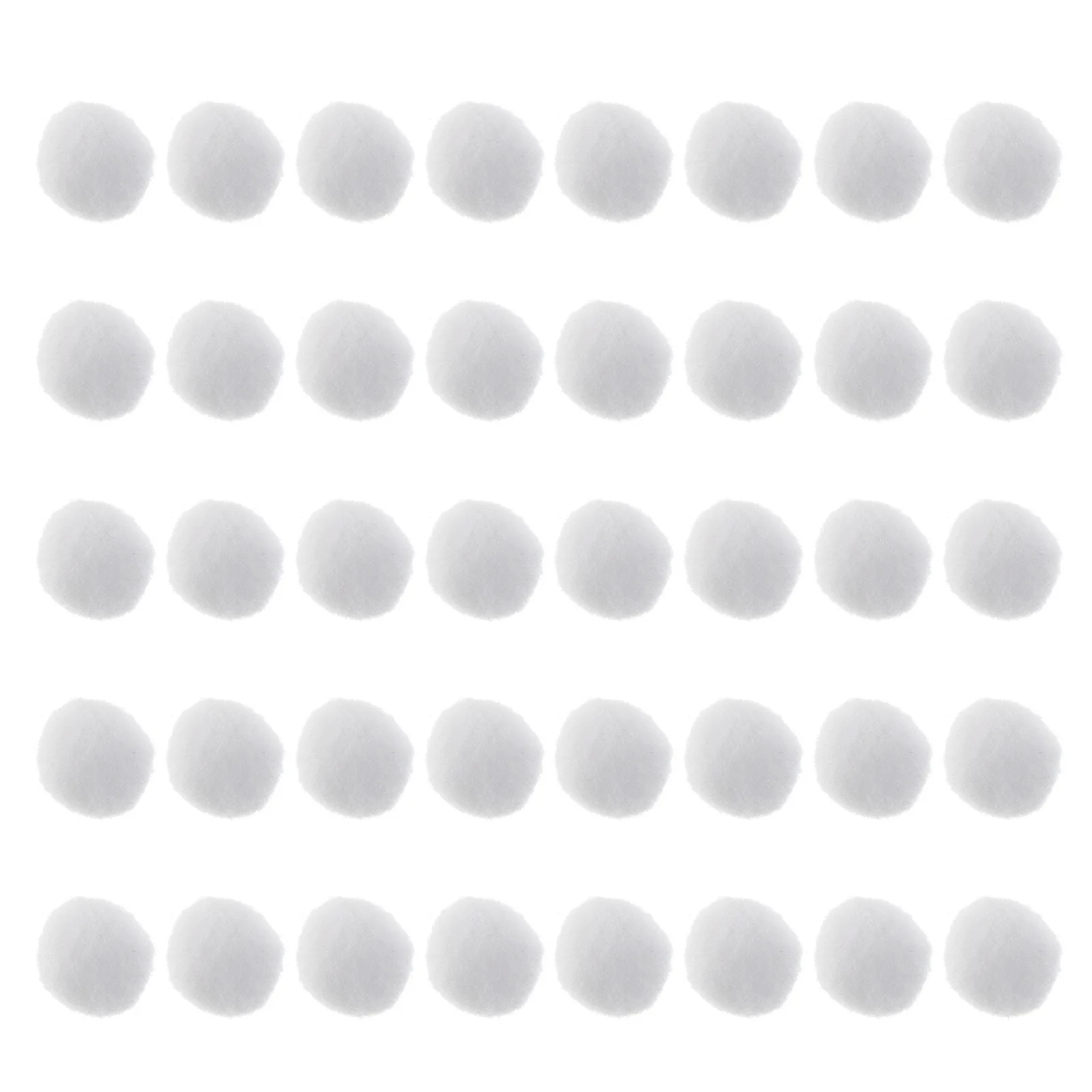 200 szt. Mini Pomponów do Rękodzieła Białe Kulki Kreatywne Projekty dla Dzieci DIY Dekoracje Szkolne Zajęcia Rękodzielnicze Miękkie Elastyczne