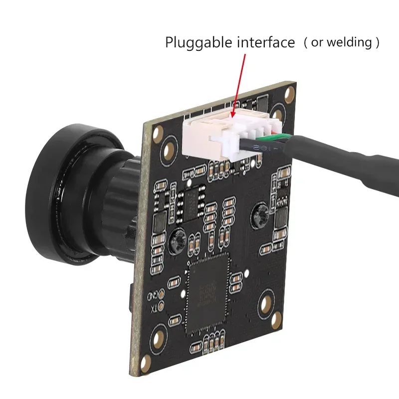 

In stock New IMX415 38mm 4K 8MP 1.8mm 160-degree Wide Angle Lens Mini USB2.0 HD Camera Module Compatible with Windows and Androi