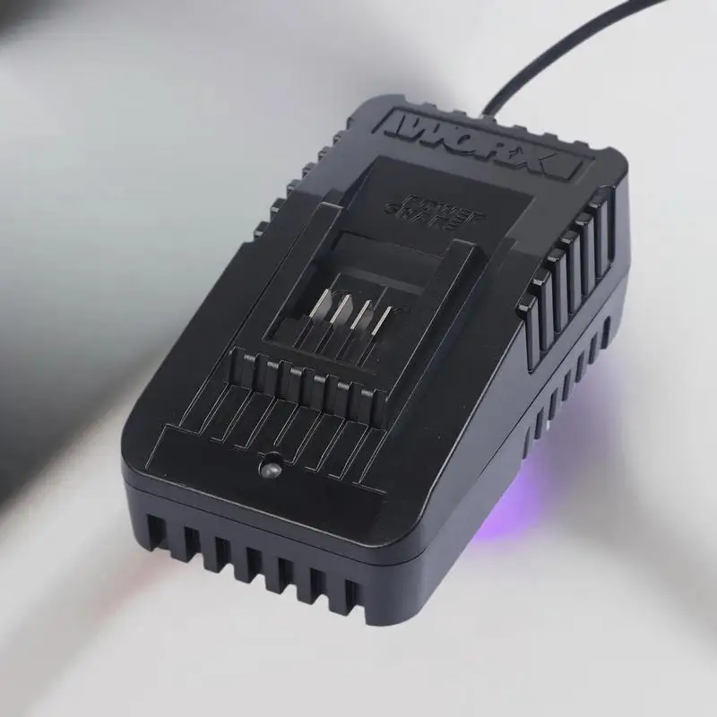 

1 Pc For Worx 20V Lithium Battery Charger WA3551 WA3553 WX390 Power Tool Parts EU Plug Worx Charger