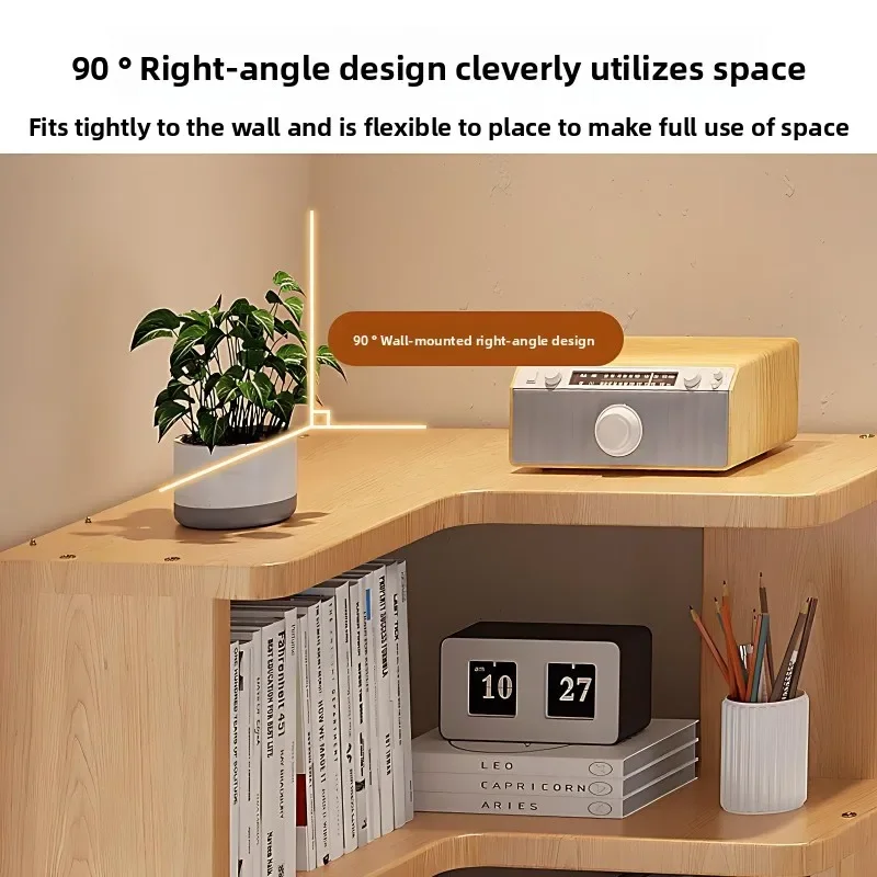 Bookcase 6 Cube Bookshelf Horizontal Bookcase,Wooden Low Book Shelf Display Storage Cabinet With Base Closet Library Furniture