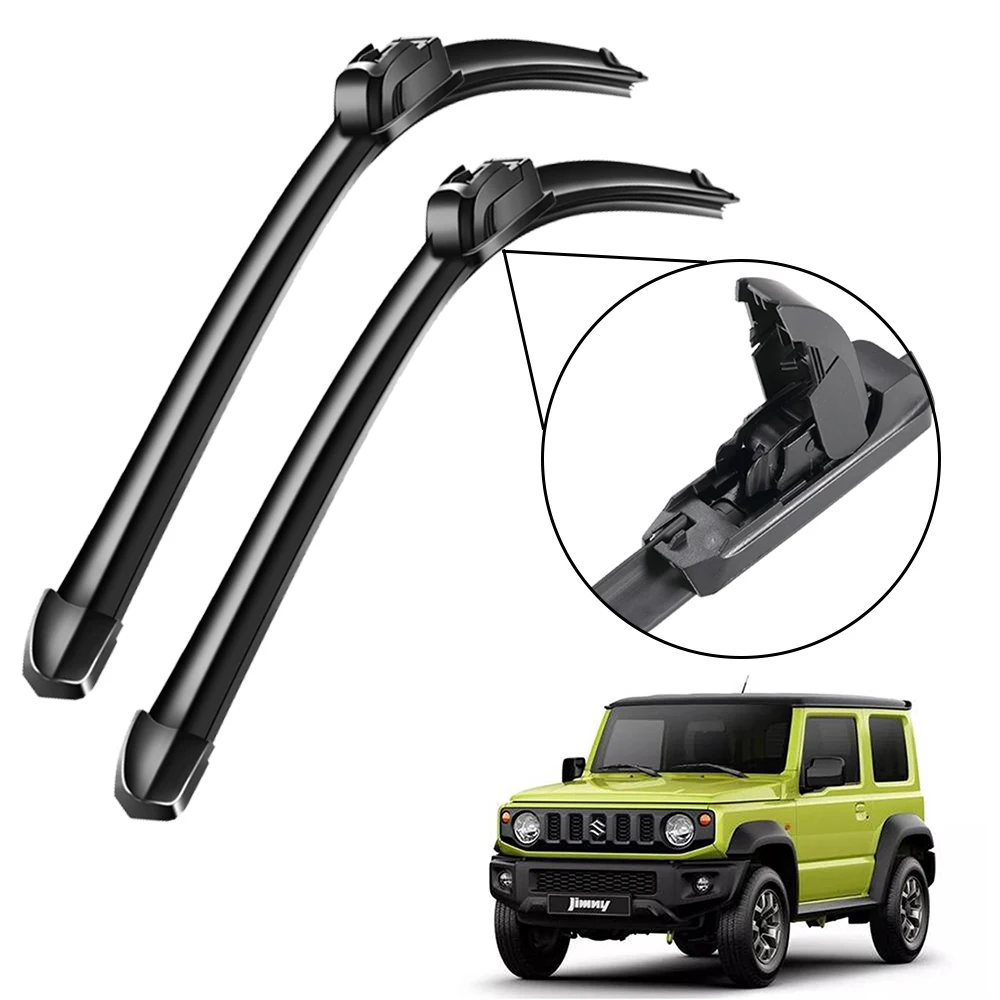 

for Suzuki Jimny 2019-2023 JB64 JB74 Windshield Brush Cutter Front Wiper Blades Set Windscreen Wipers Car Exterior Accessories