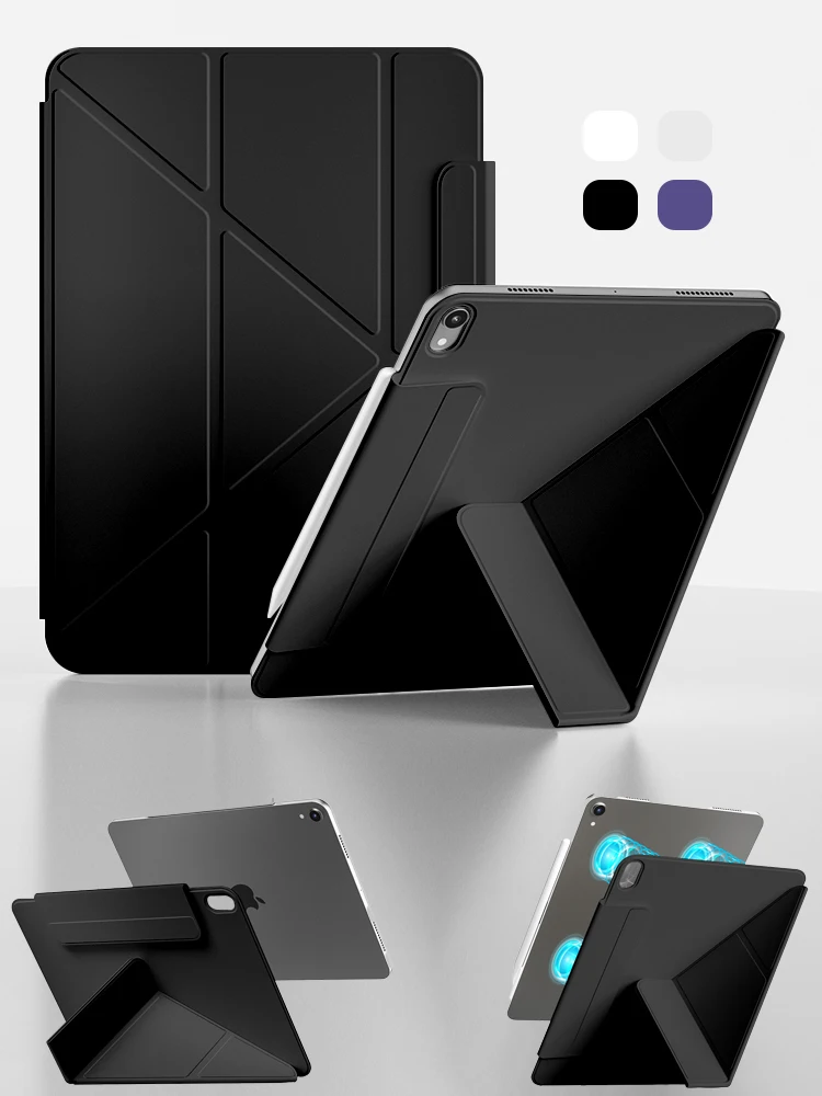 Magnetic Case For iPad Air 11 13 inch 2024 M2 Tablet for iPad Pro 11 13 inch 2025 M5 Case for iPad Air 4 Air 5 10.9