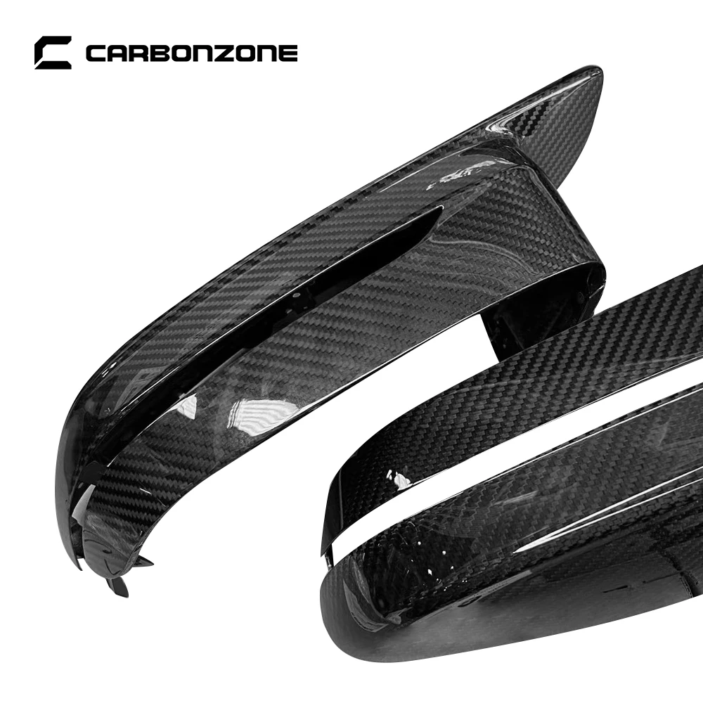 Fibra de carbono Espelho Retrovisor Tampa, MP Estilo Espelho Conchas, Exterior Proteção Acessórios Do Carro, BMW M2 G87