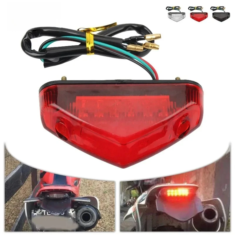 

Universal Motorcycle Taillights, License Plate Lights, Brake Stop Lights, Universal Riding Accessories