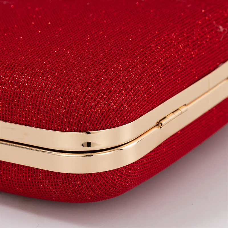 Gold Bags for Women 2025 New Luxury Handbags Designer Elegant Evening Party Clutch Purse Bling Crossbody Shoulder Female Bags