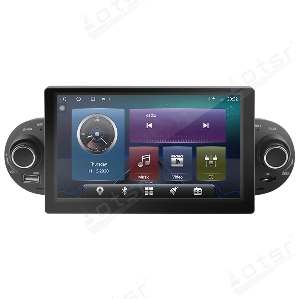 6.2 بوصة أندرويد 13 CarPlay راديو السيارة لفولكس واجن بيتل 2002-2012 شاشة تعمل باللمس مشغل وسائط متعددة نظام تحديد المواقع والملاحة رئيس وحدة BT #5