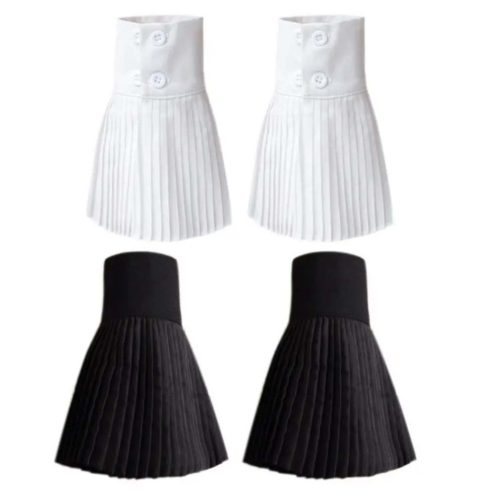 

Модные съемные оборки, плиссированные искусственные рукава, свитер с рогом, декоративные искусственные расклешенные рукава, манжеты, аксессуар для костюма