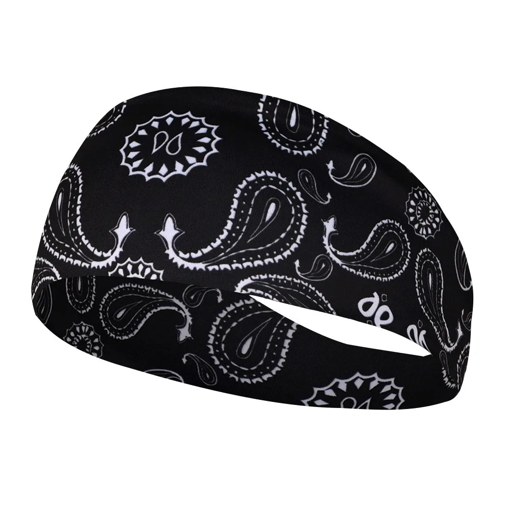 Sweatproof Fitness Sweat Guide New Elastic Absorbing Sweat Sports Hair Bands Yoga Hairbands