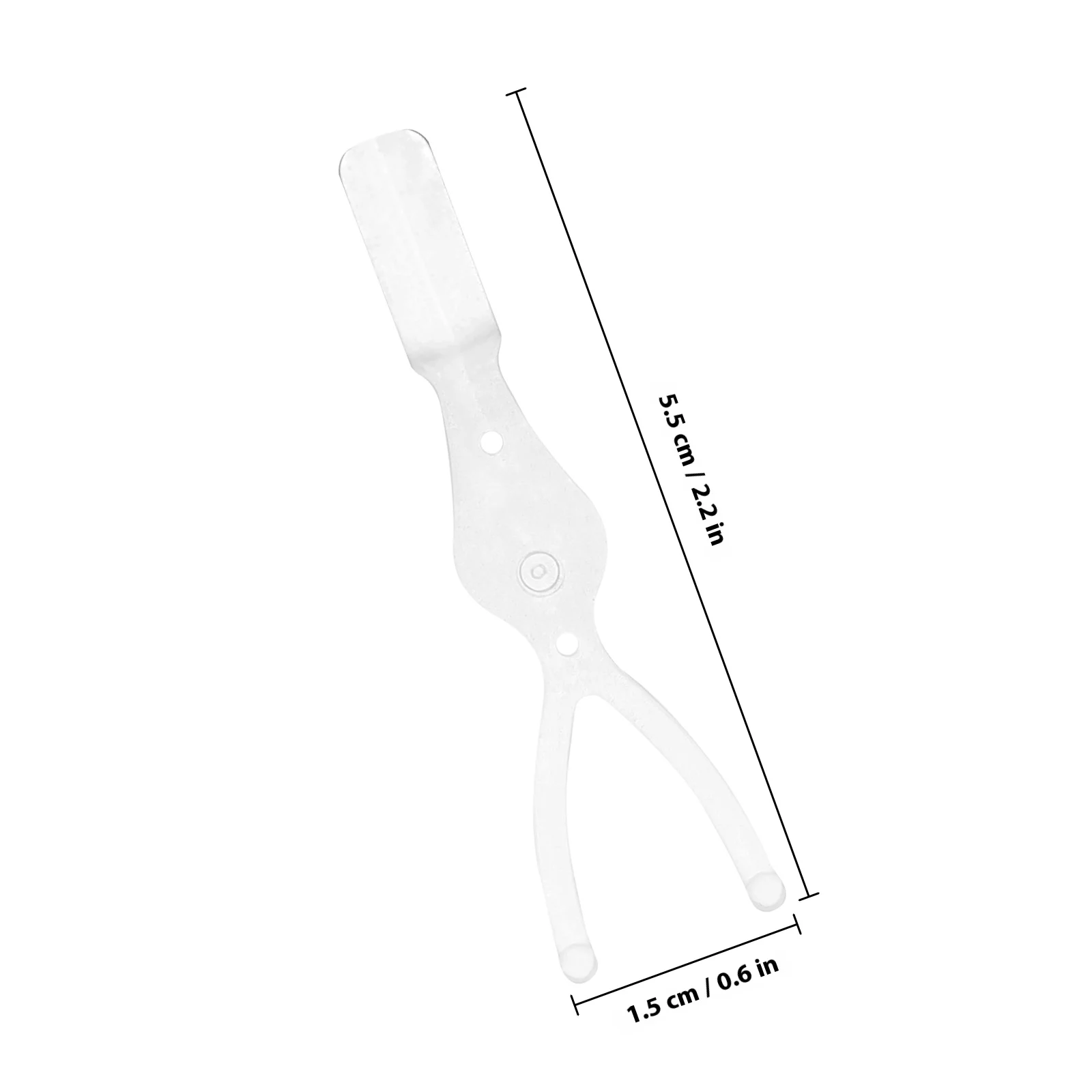 50Pcs Double Eyelid Tape Y Stick Applicator Tool Set Precise Positioning Adjustable Fork Eyelid Lift Natural Look Nonstick