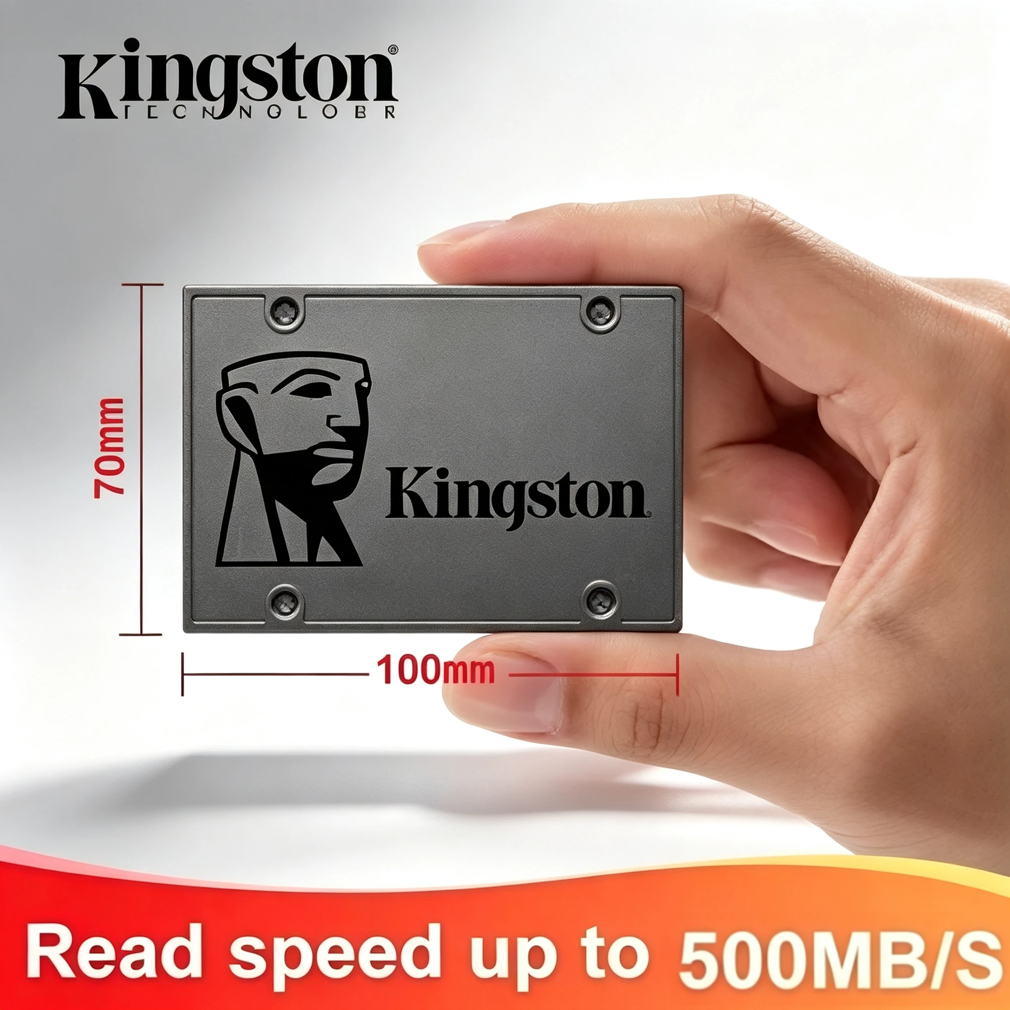 

Kingston Internal Solid State Drive SSD A400 256GB 512GB 2.5 Inch SSDs SATA III HDD Hard Disk for Laptop Desktop PC
