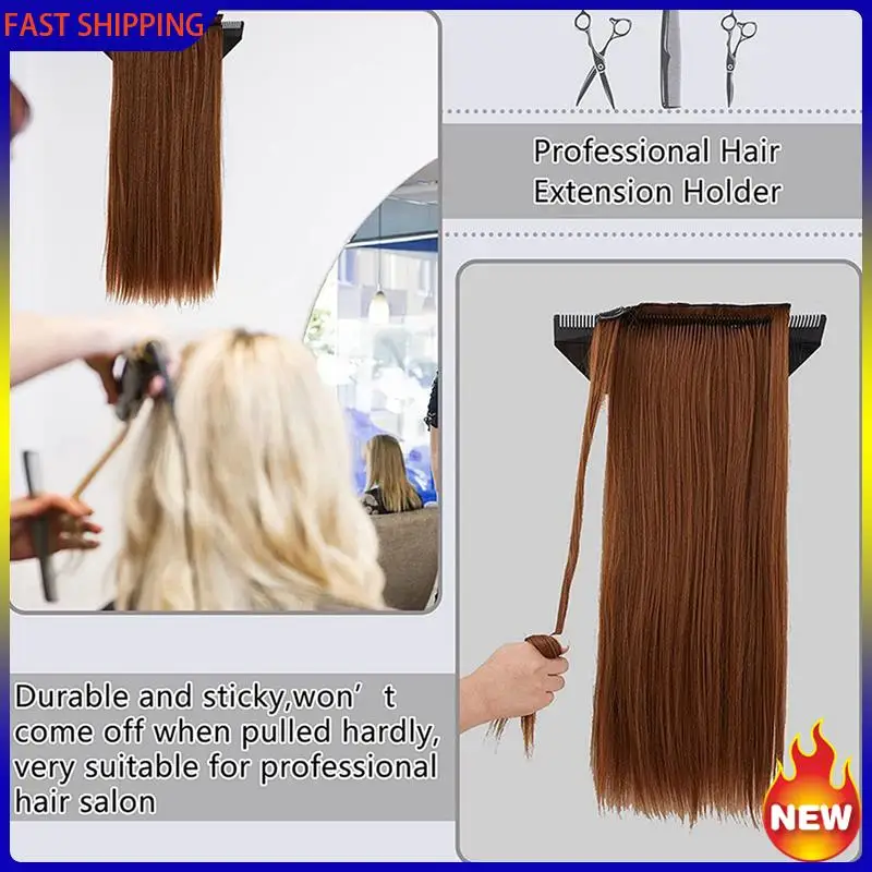 Hot Trend-Hair Extension Holder 4 Pieces Acrylic Hair Extension Hanger Portable Extension Holder Wig Storage Rack Hair Extension