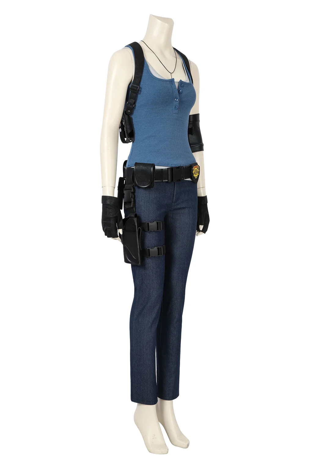 Women Game Jill Valentine Cosplay Costume Outfits RE 3 Jill Valentine Fighting Suit With Accessories Set Halloween Carnival Suit