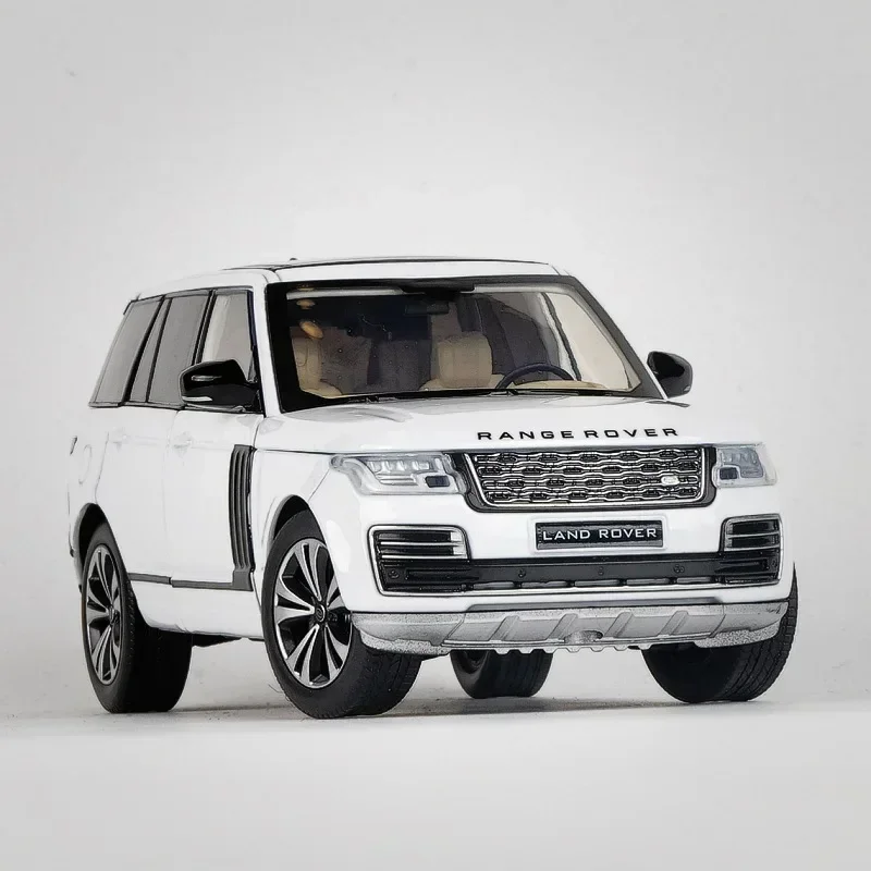 1:32 Toy Diecasts Range Rover SUV 2023, Legierungsmodellauto, Metallguss, Ton und Licht, zurückziehbares Auto, Spielzeugfahrzeug