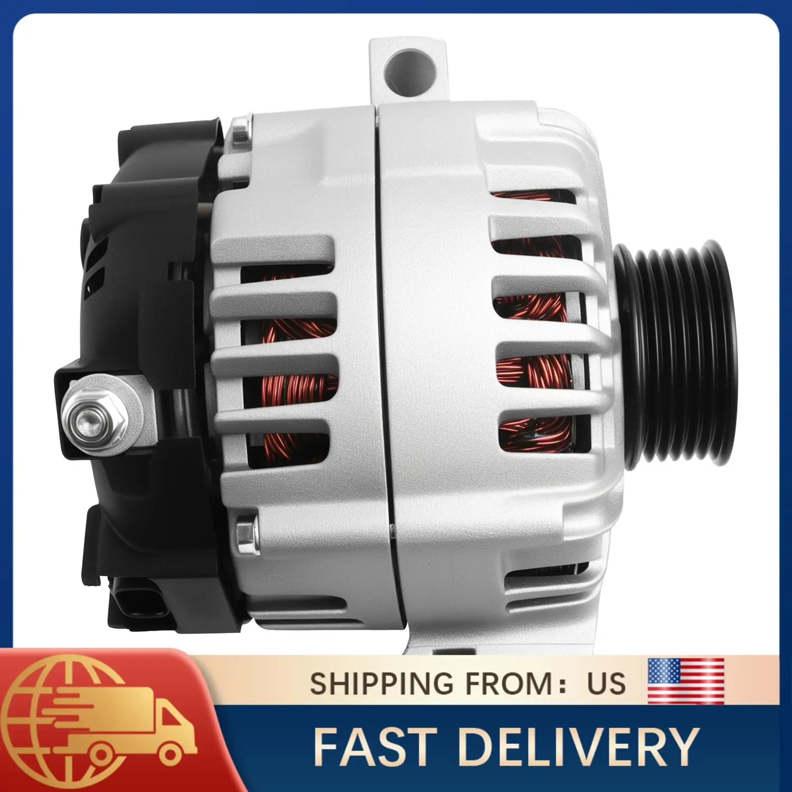 

Генератор для Chevy Colorado GMC Canyon 2007-2012 2.9L 3.7L 125A 12V CW OE 11148, детали системы зарядки