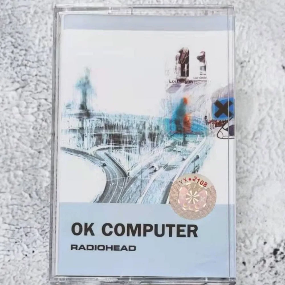 

Кассета с альбомом Radiohead OK Computer, новая, запечатанная, ретро, ностальгическая коллекция, совместима с проигрывателями