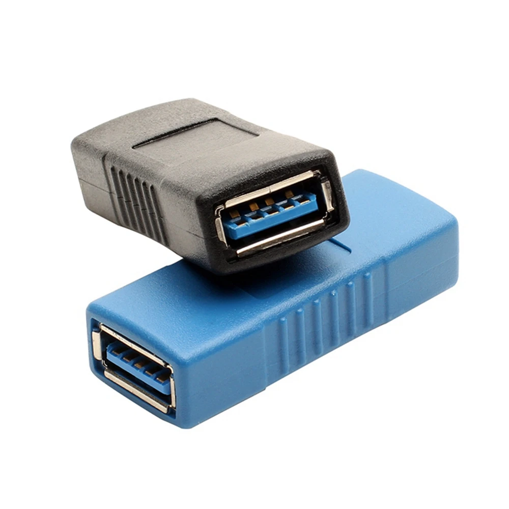 Adattatore 1 spina di espansione convertitore da femmina A femmina di tipo A USB 3.0 di alta qualità spina da USB 3.0 AF A AF